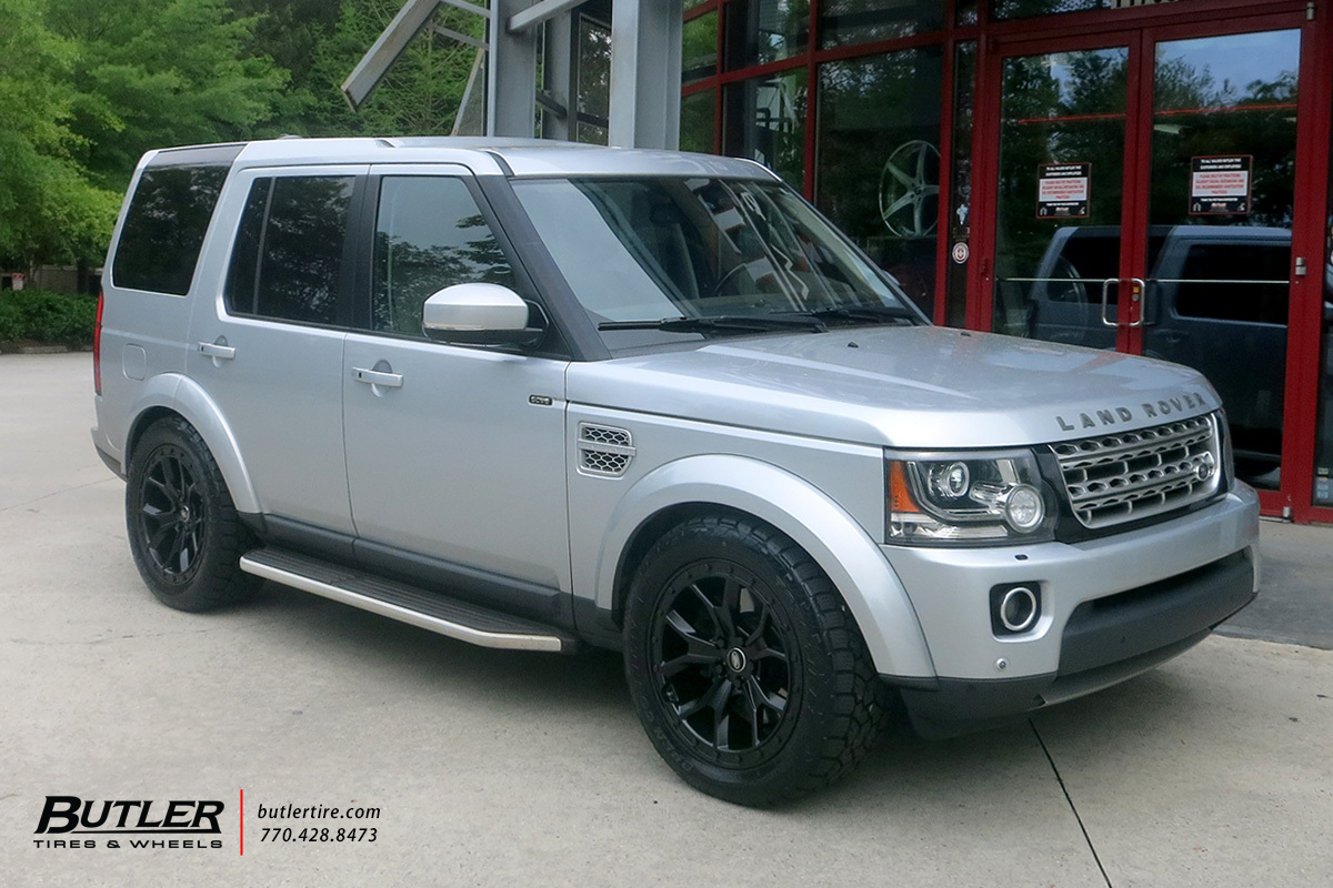 Land Rover LR4 with 20in Redbourne Morland Wheels exclusively from