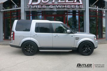 Land Rover LR4 with 20in Redbourne Morland Wheels