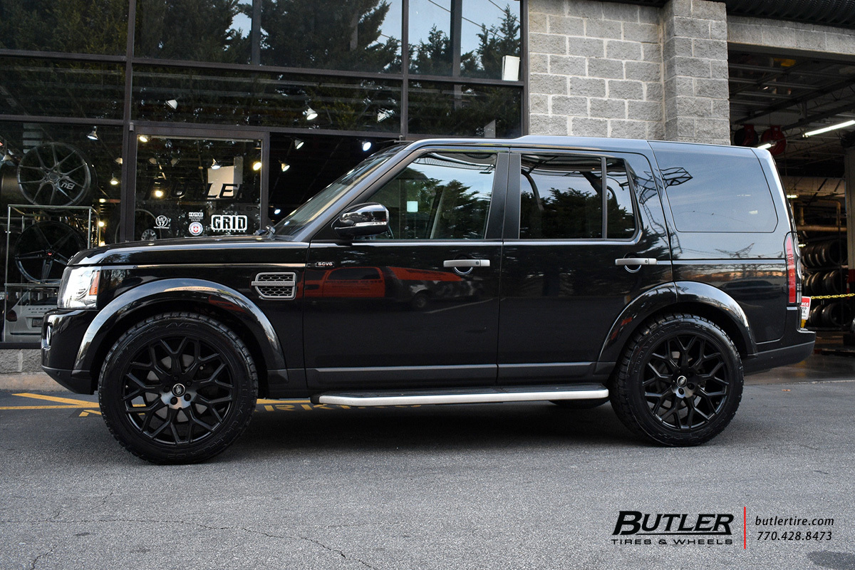 Land Rover LR4 with 22in Redbourne King Wheels