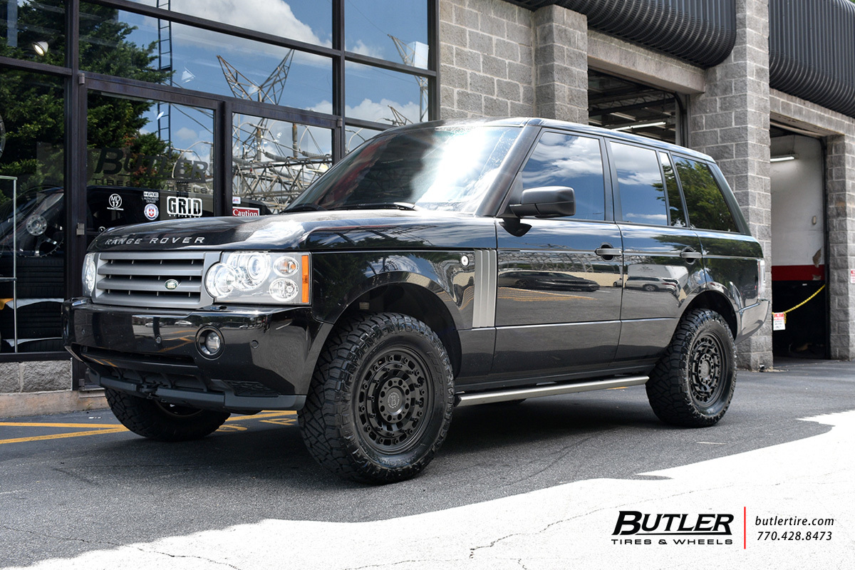 Land Rover Range Rover with 18in Black Rhino Arsenal Wheels