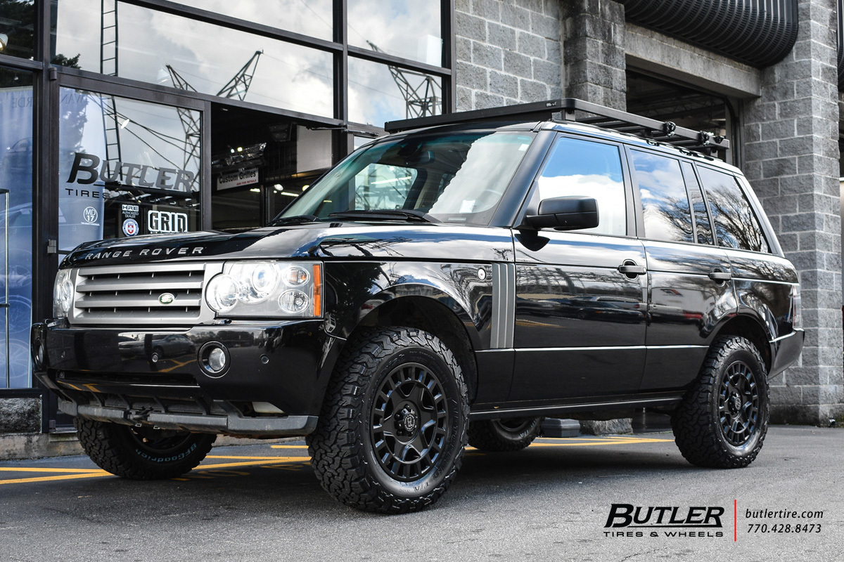 Land Rover Range Rover with 18in Black Rhino York Wheels exclusively ...