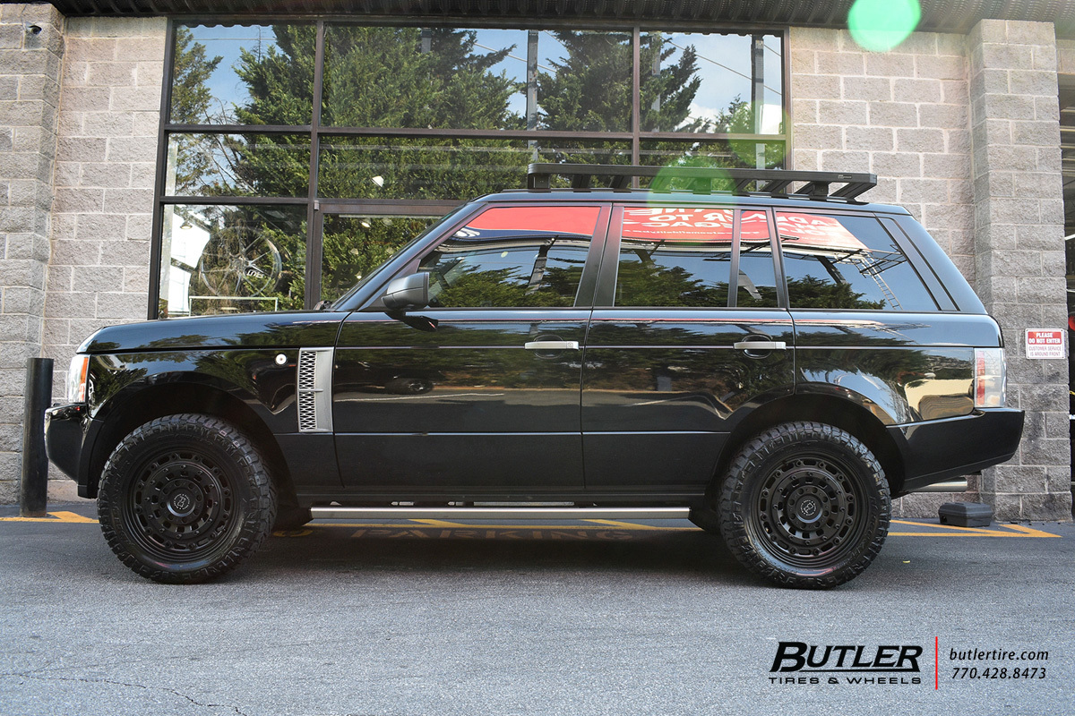 Land Rover Range Rover with 20in Black Rhino Arsenal Wheels