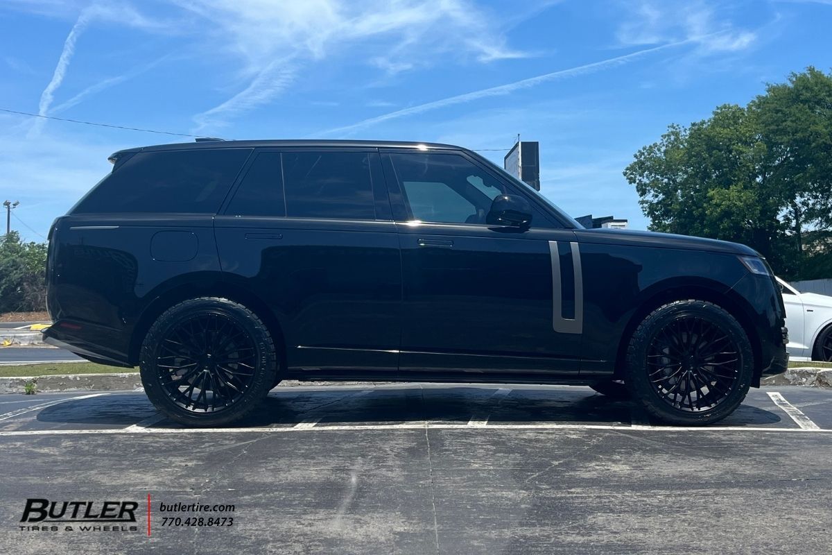 Land Rover Range Rover with 22in AL13 FR100 Wheels exclusively from ...