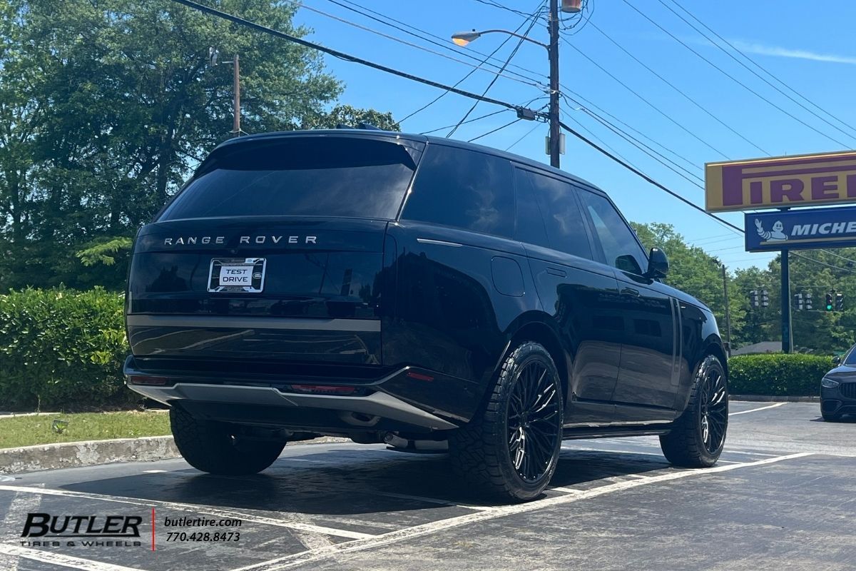 Land Rover Range Rover with 22in AL13 FR100 Wheels exclusively from ...