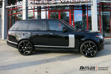 Land Rover Range Rover with 22in Lexani CSS7 Wheels