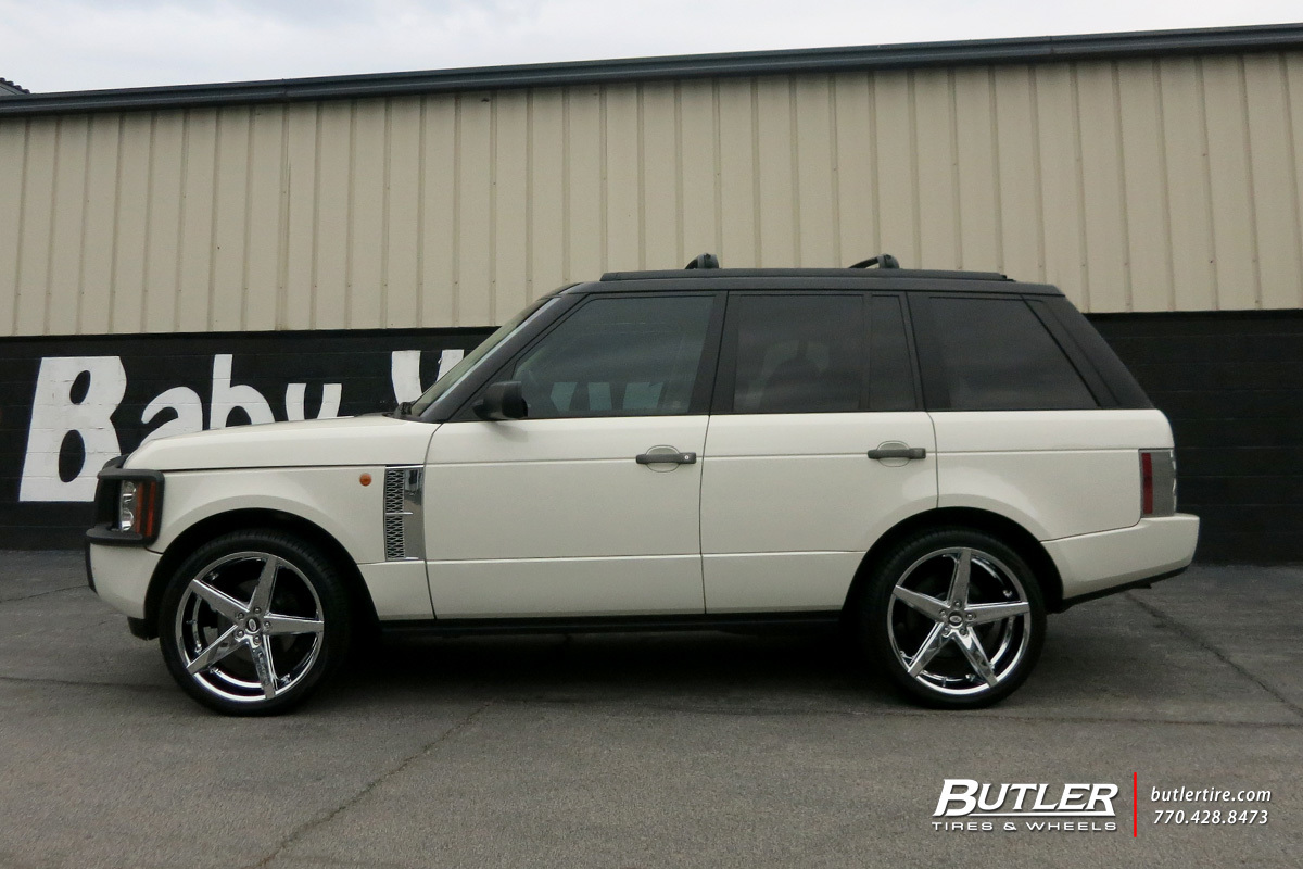 Land Rover Range Rover with 22in Lexani R-Five Wheels