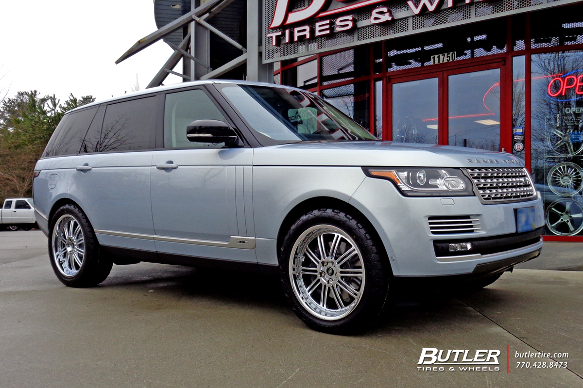 Land Rover Range Rover with 22in Redbourne Marques Wheels