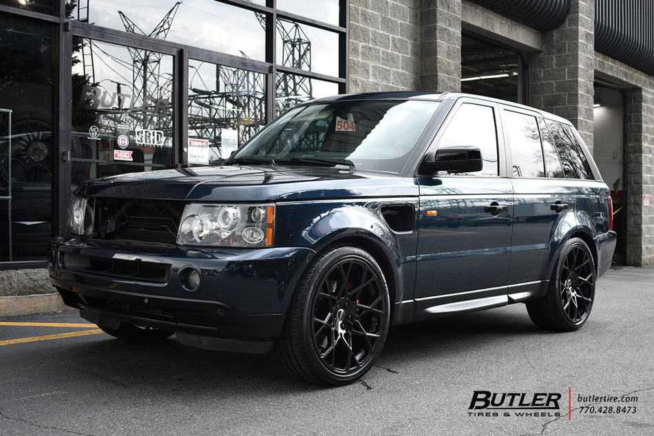 Land Rover Range Rover with 22in Redbourne Meridian Wheels exclusively ...