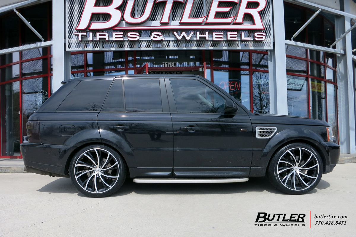 Land Rover Range Rover with 22in Redbourne Noble Wheels