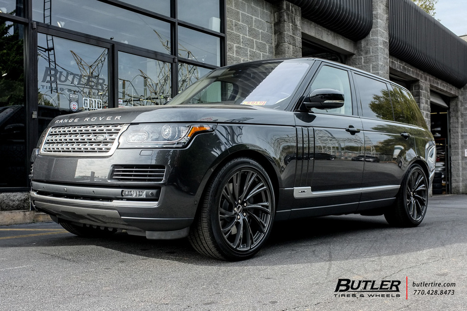 Land Rover Range Rover with 22in Redbourne Noble Wheels exclusively ...