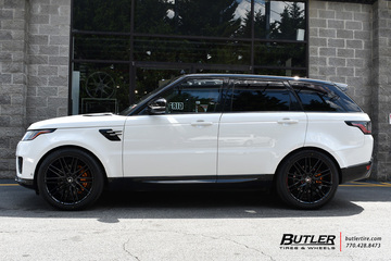Land Rover Range Rover with 22in Redbourne Royalty Wheels