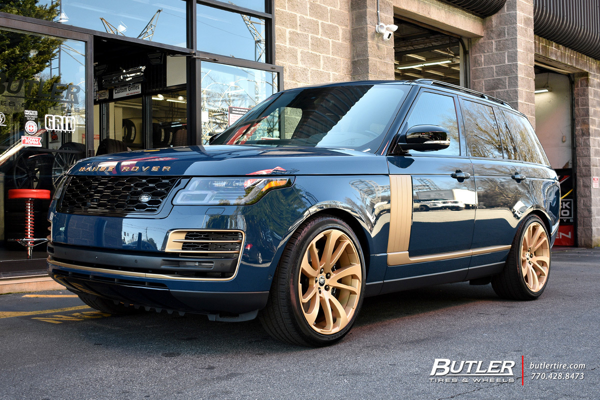 Land Rover Range Rover with 22in Redbourne Vincent Wheels