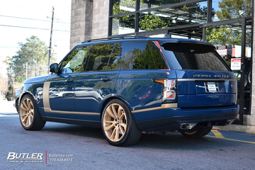 Land Rover Range Rover with 22in Redbourne Vincent Wheels