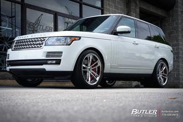 Land Rover Range Rover with 22in Savini SV51d Wheels