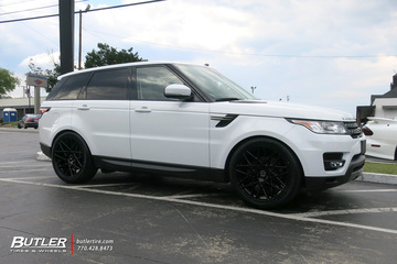 Land Rover Range Rover with 22in Status Griffin Wheels