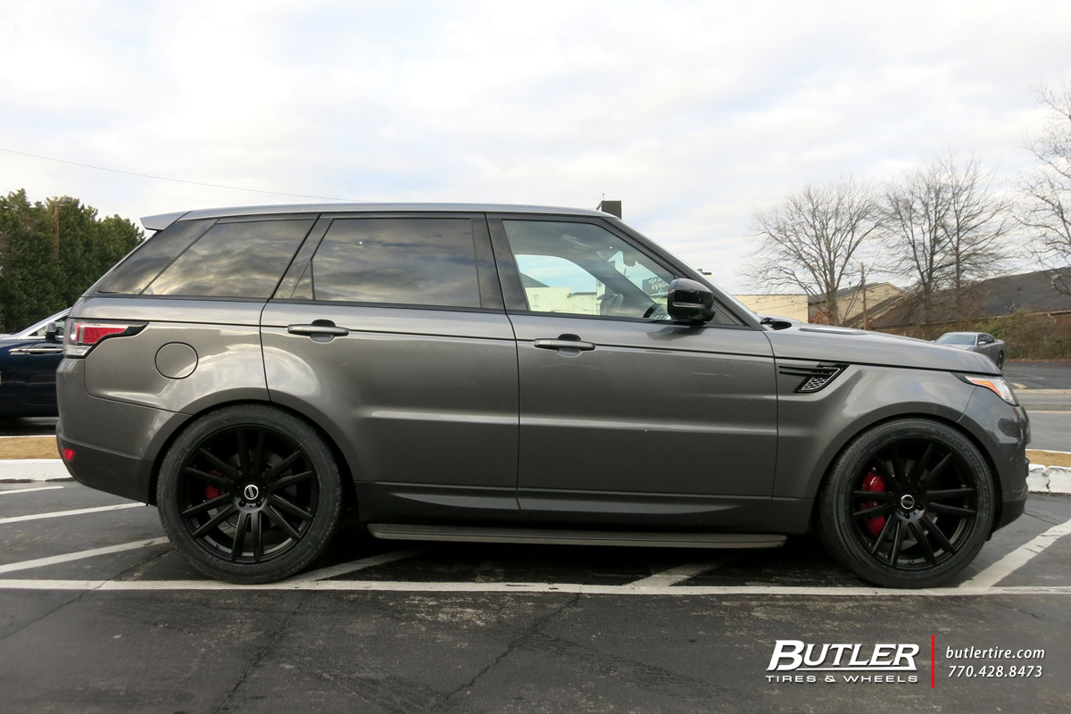 Land Rover Range Rover with 22in TSW Gatsby Wheels