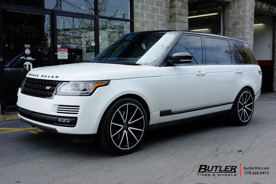 Land Rover Range Rover with 22in Vellano VM27 Wheels exclusively from ...