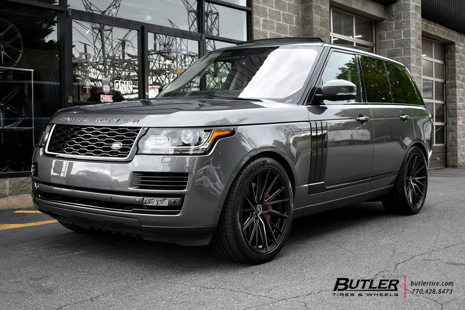 Land Rover Range Rover with 22in Vossen HF-4T Wheels exclusively from ...