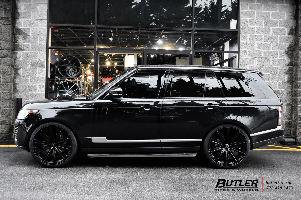 Land Rover Range Rover with 24in Avant Garde AGL-Vanguard Wheels