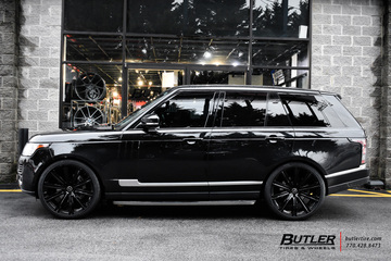 Land Rover Range Rover with 24in Avant Garde AGL-Vanguard Wheels