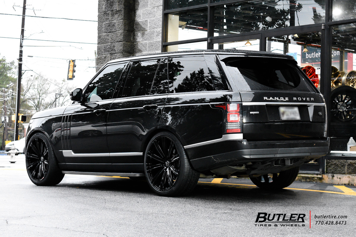 Land Rover Range Rover with 24in Avant Garde AGL-Vanguard Wheels
