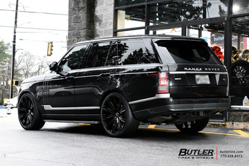 Land Rover Range Rover with 24in Avant Garde AGL-Vanguard Wheels
