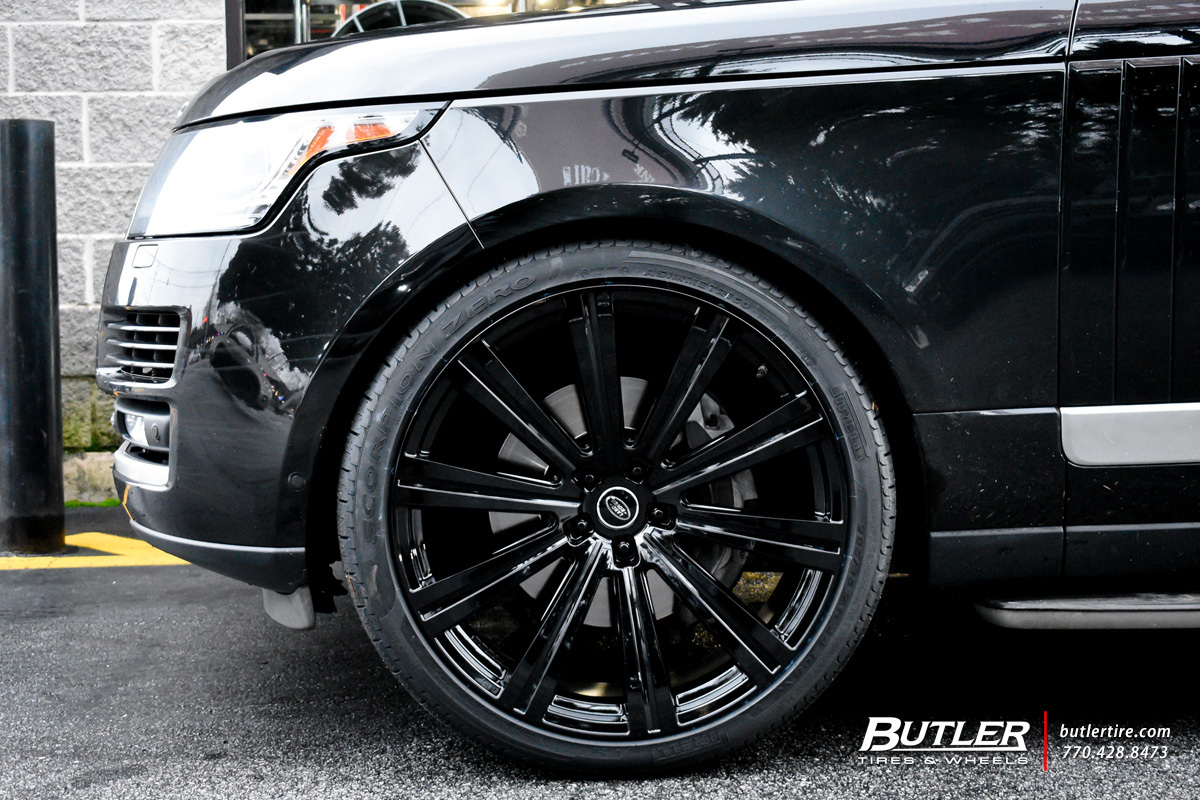 Land Rover Range Rover with 24in Avant Garde AGL-Vanguard Wheels