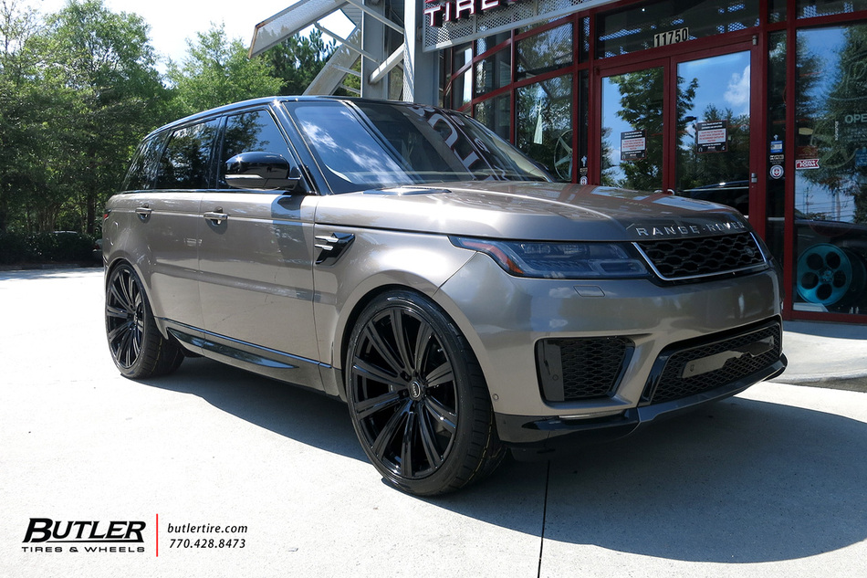 Land Rover Range Rover with 24in Avant Garde AGL-Vanguard Wheels ...