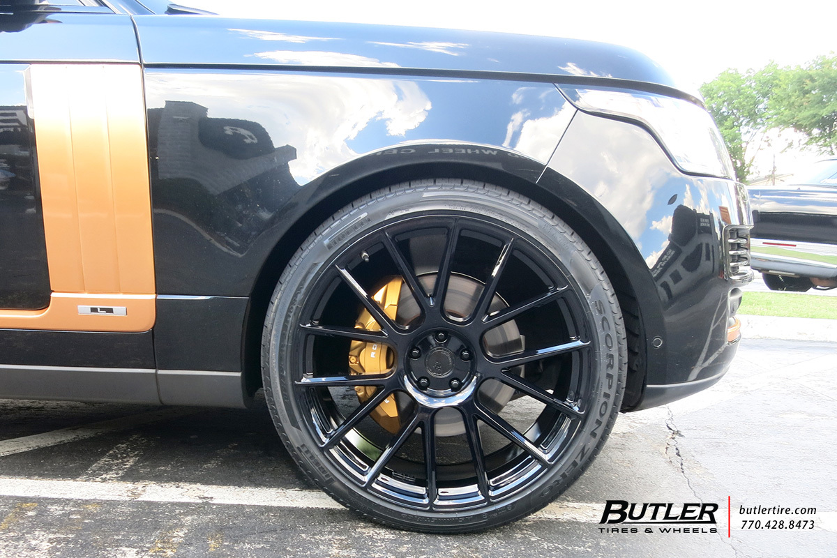 Land Rover Range Rover with 24in Avant Garde AGL-Vanquish Wheels