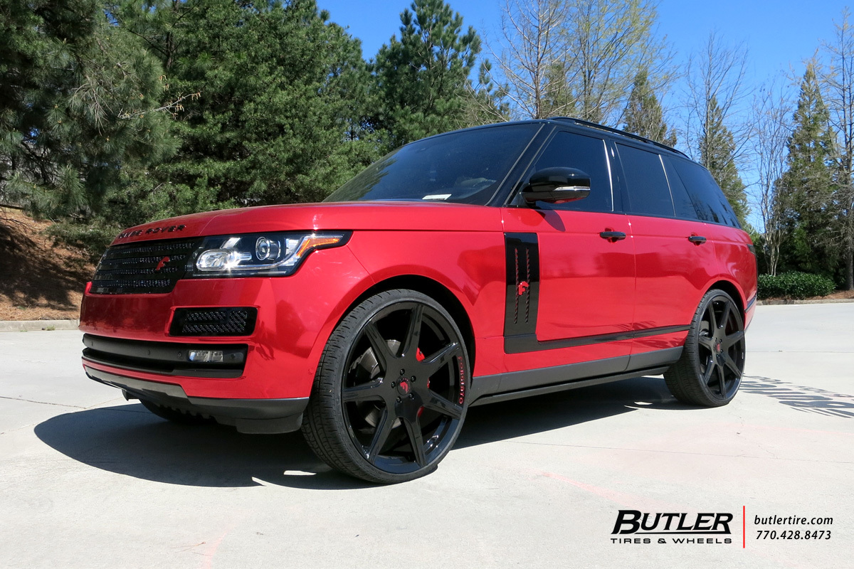 Land Rover Range Rover with 26in Forgiato F2 06M Wheels