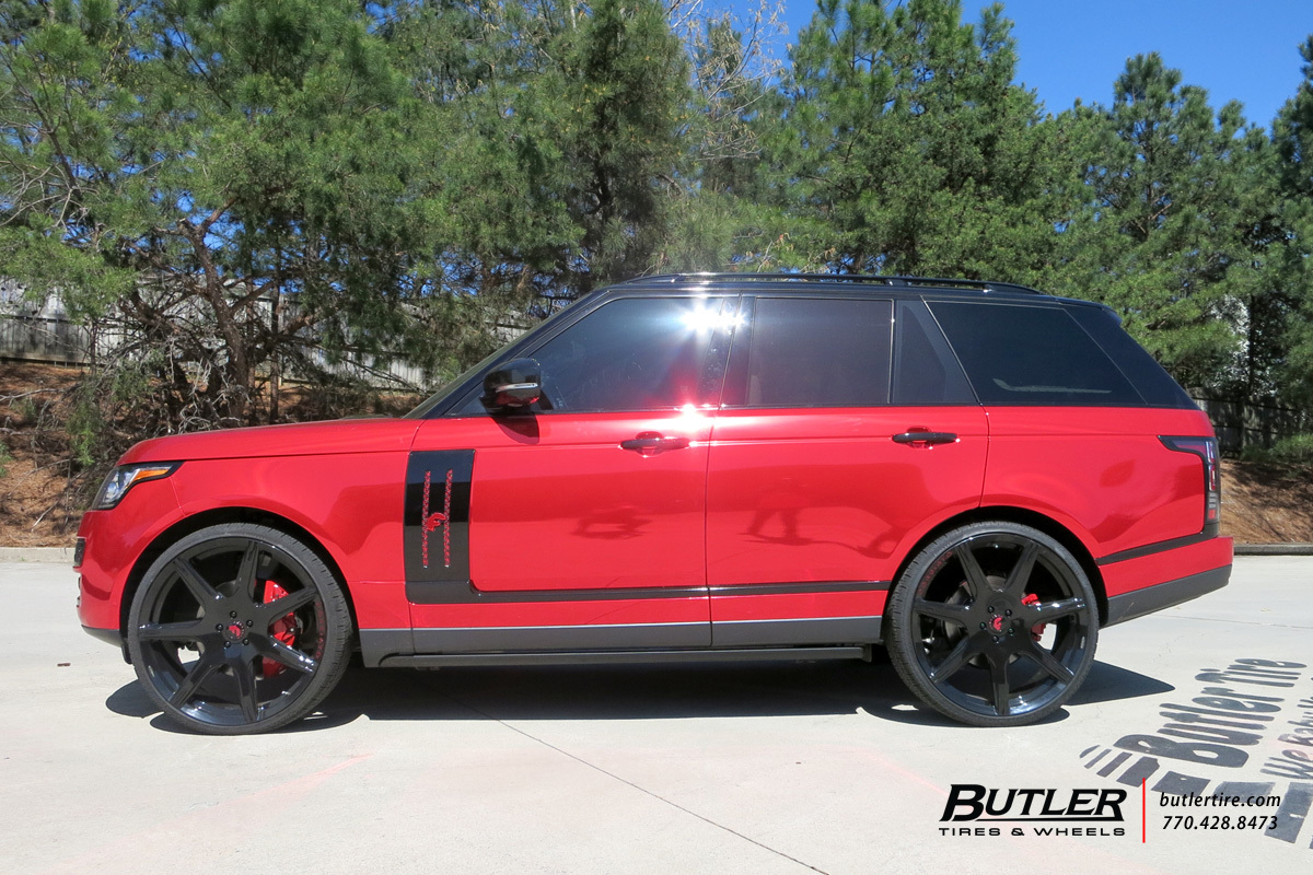 Land Rover Range Rover with 26in Forgiato F2 06M Wheels
