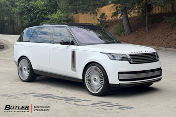 Land Rover Range Rover with 24in LR16 Wheels