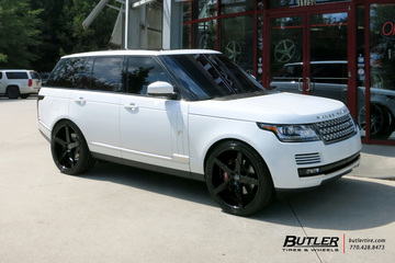 Land Rover Range Rover with 24in Lexani Invictus Wheels