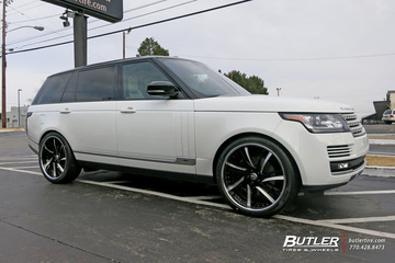 Land Rover Range Rover with 24in Lexani LS736 Wheels