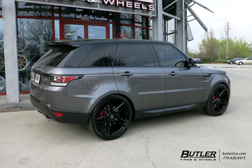 Land Rover Range Rover with 24in Redbourne Crown Wheels