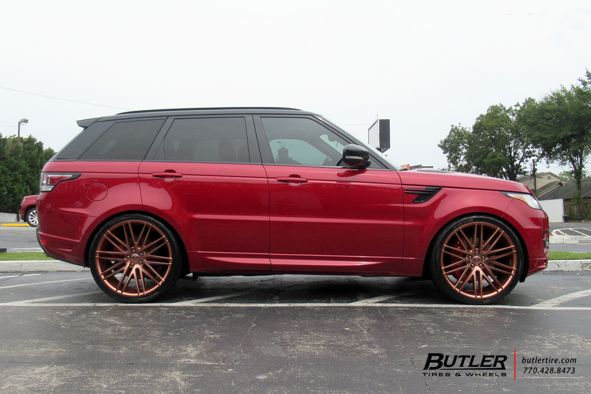 Land Rover Range Rover with 24in Redbourne Royalty Wheels