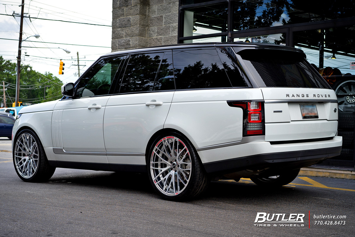 Land Rover Range Rover with 24in Savini SV54d Wheels