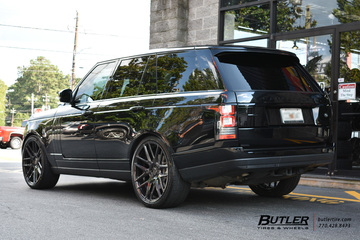 Land Rover Range Rover with 24in Savini SV63d Wheels