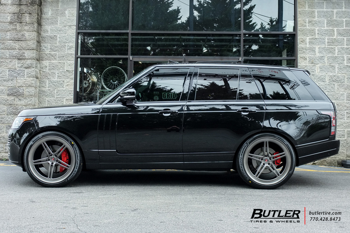 Land Rover Range Rover with 24in Vossen LC-102 Wheels