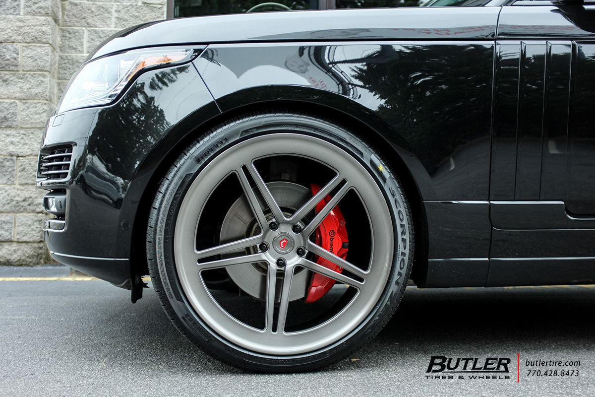 Land Rover Range Rover with 24in Vossen LC-102 Wheels