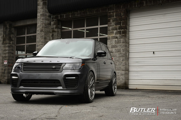 Urban Automotive Range Rover with 24in Vossen M-X6 Wheels