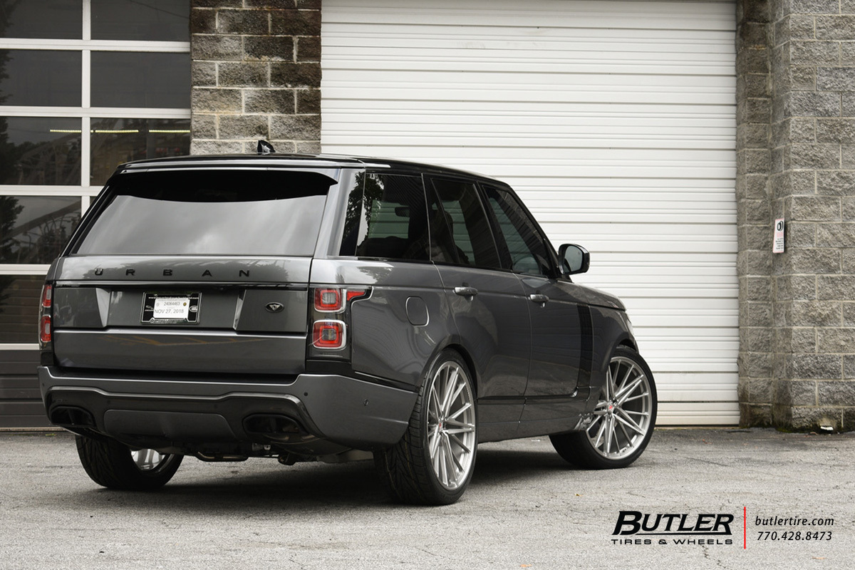 Urban Automotive Range Rover with 24in Vossen M-X6 Wheels