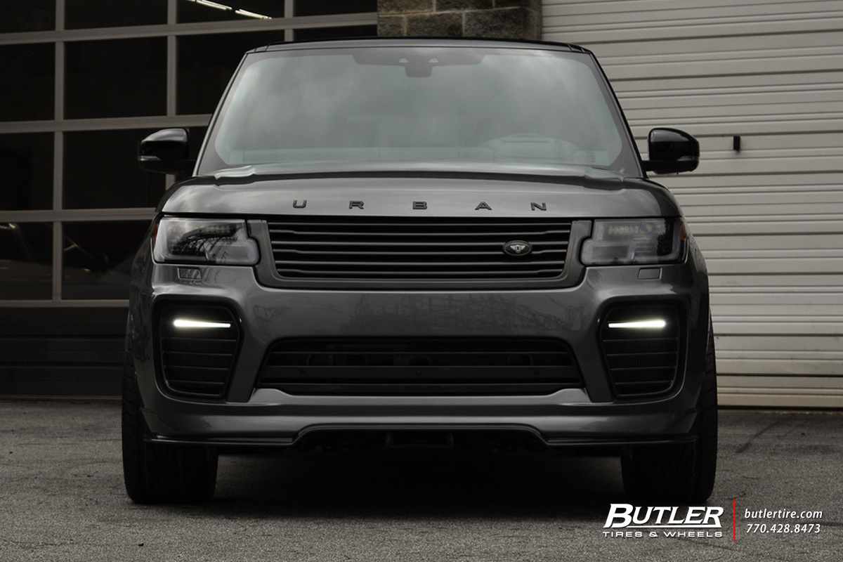 Urban Automotive Range Rover with 24in Vossen M-X6 Wheels