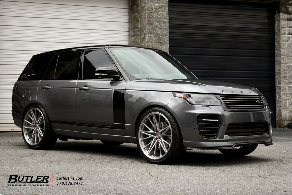 Urban Automotive Range Rover with 24in Vossen M-X6 Wheels