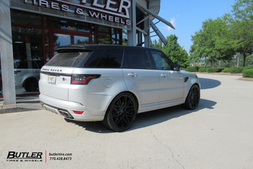 Range Rover SVR with 24in Vossen HF7 wheels and Toyo ST3 Tires