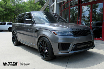 Land Rover Range Rover Sport with 22in Brixton RF10 Wheels