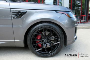 Land Rover Range Rover Sport with 22in Brixton RF10 Wheels