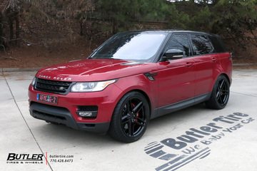 Land Rover Range Rover Sport with 22in Redbourne Crown Wheels