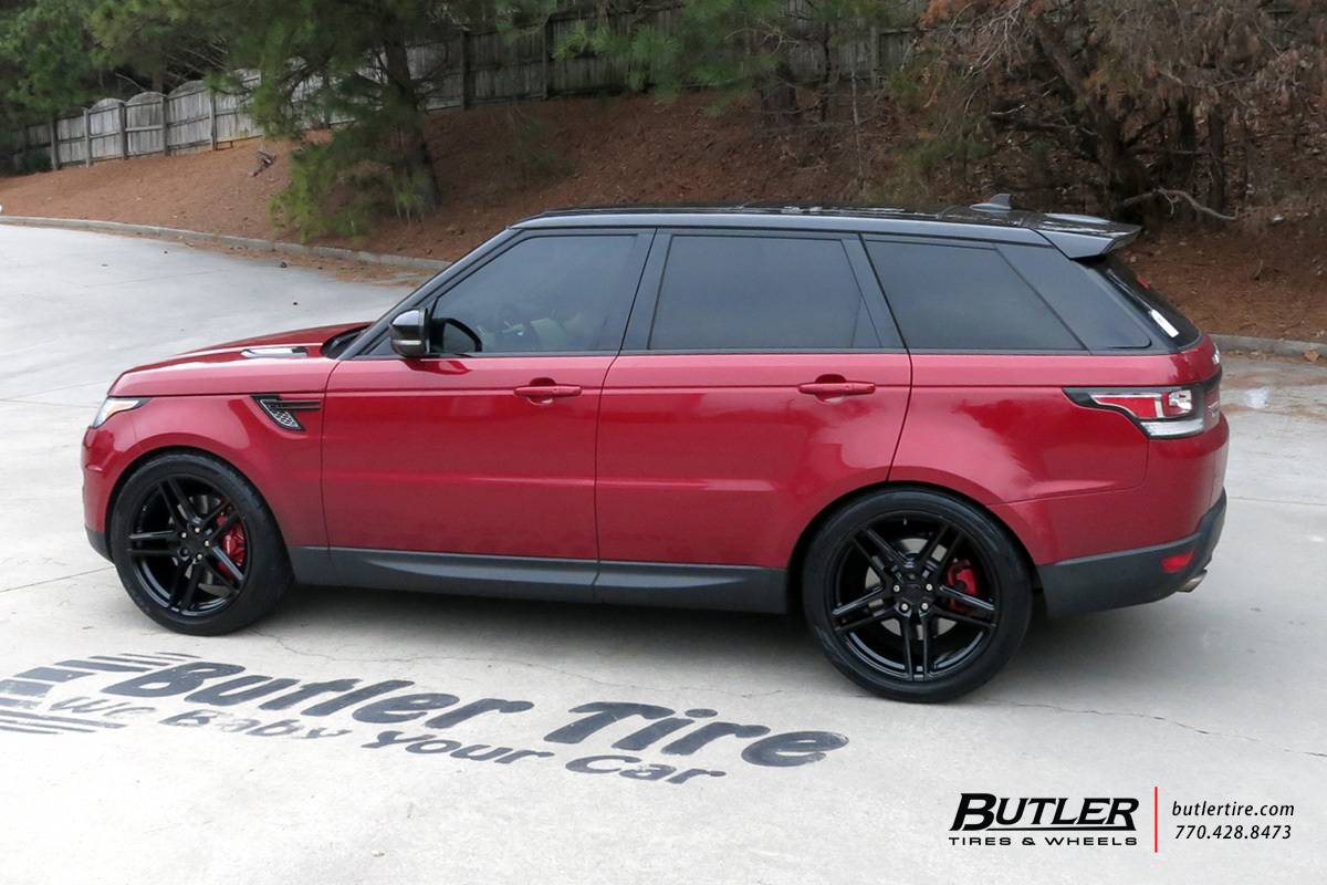 Land Rover Range Rover Sport with 22in Redbourne Crown Wheels