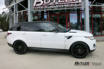 Land Rover Range Rover Sport with 22in Redbourne Manor Wheels